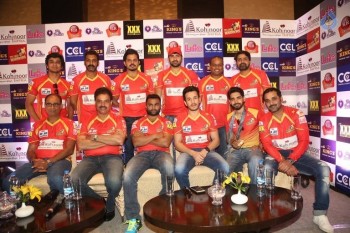 CCL Telugu Warriors Team Press Meet - 40 of 42