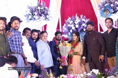 Celebraties at Praveen Kumar Yadav Wedding Reception - 11 of 39