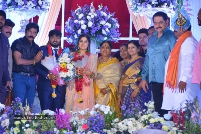 Celebraties at Praveen Kumar Yadav Wedding Reception - 19 of 39