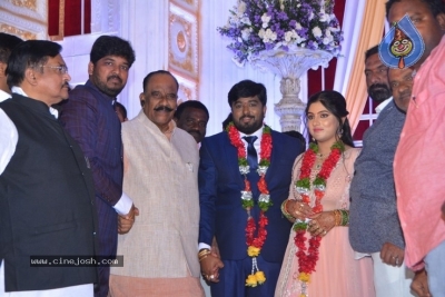 Celebraties at Praveen Kumar Yadav Wedding Reception - 26 of 39