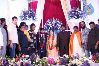 Celebraties at Praveen Kumar Yadav Wedding Reception - 28 of 39