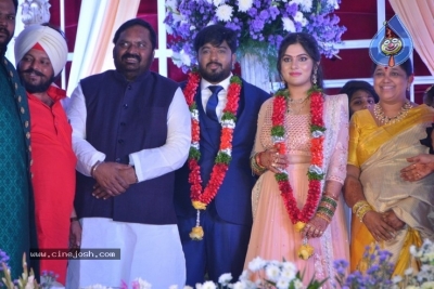 Celebraties at Praveen Kumar Yadav Wedding Reception - 30 of 39