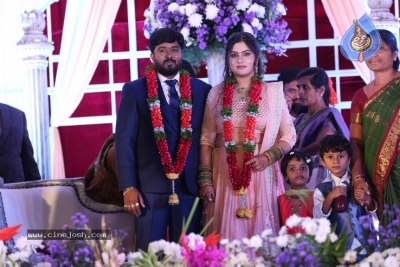 Celebraties at Praveen Kumar Yadav Wedding Reception - 32 of 39