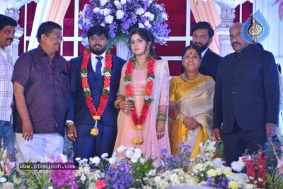 Celebraties at Praveen Kumar Yadav Wedding Reception - 35 of 39