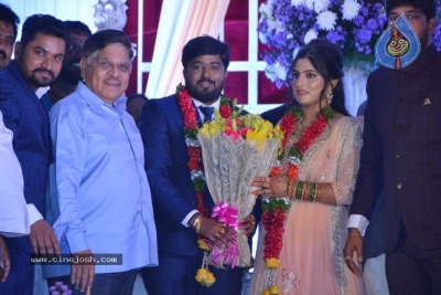 Celebraties at Praveen Kumar Yadav Wedding Reception - 38 of 39