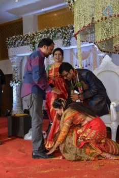 Celebrities at Delhi Rajeswari Son Wedding Reception - 3 of 94
