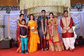 Celebrities at Delhi Rajeswari Son Wedding Reception - 11 of 94