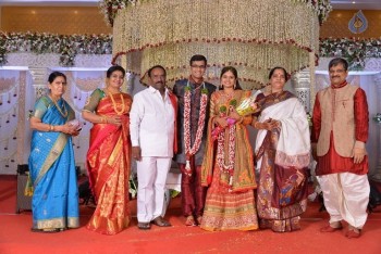 Celebrities at Delhi Rajeswari Son Wedding Reception - 15 of 94