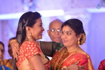 Celebrities at Delhi Rajeswari Son Wedding Reception - 17 of 94