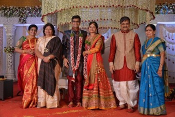 Celebrities at Delhi Rajeswari Son Wedding Reception - 18 of 94
