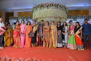 Celebrities at Delhi Rajeswari Son Wedding Reception - 20 of 94