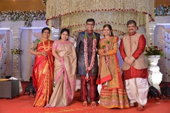 Celebrities at Delhi Rajeswari Son Wedding Reception - 55 of 94