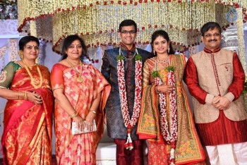 Celebrities at Delhi Rajeswari Son Wedding Reception - 68 of 94