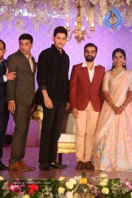 Celebrities at Harshit Reddy Wedding Reception - 65 of 65