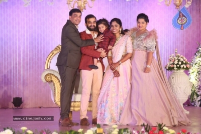 Celebrities at Harshit Reddy Wedding Reception - 12 of 65