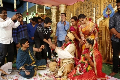 Celebrities at RX 100 Director Ajay Bhupathi Wedding - 6 of 17