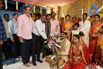 Celebrities at RX 100 Director Ajay Bhupathi Wedding - 7 of 17