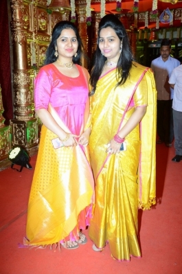 Celebrities at Sana Yadi Reddy Son Nikhilesh Reddy Wedding Event - 44 of 62