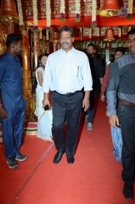 Celebrities at Sana Yadi Reddy Son Nikhilesh Reddy Wedding Event - 46 of 62