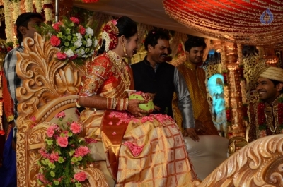Celebrities at Sana Yadi Reddy Son Nikhilesh Reddy Wedding Event - 13 of 62