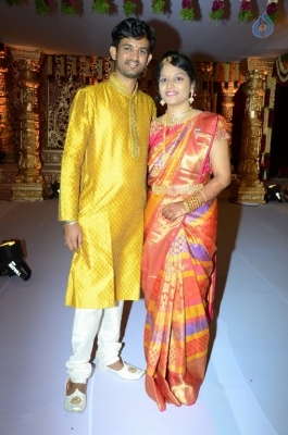 Celebrities at Sana Yadi Reddy Son Nikhilesh Reddy Wedding Event - 58 of 62