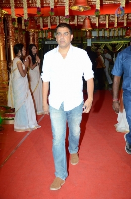 Celebrities at Sana Yadi Reddy Son Nikhilesh Reddy Wedding Event - 37 of 62