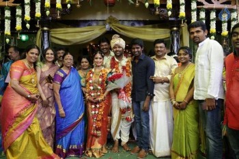 Celebrities at Shanthnu and Keerthi Wedding - 19 of 93