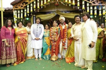 Celebrities at Shanthnu and Keerthi Wedding - 39 of 93