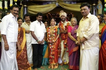 Celebrities at Shanthnu and Keerthi Wedding - 49 of 93