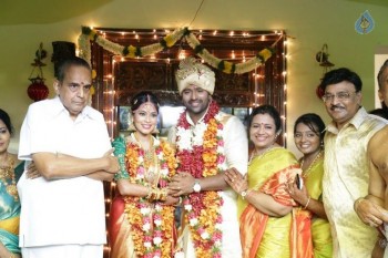 Celebrities at Shanthnu and Keerthi Wedding - 63 of 93