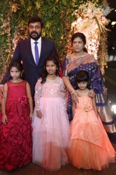 Celebrities at Sreeja Reception Photos 1 - 32 of 76