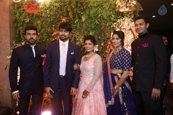 Celebrities at Sreeja Reception Photos 1 - 50 of 76