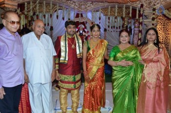 Celebrities at Sri Divya and Sai Nikhilesh Wedding 1 - 29 of 62