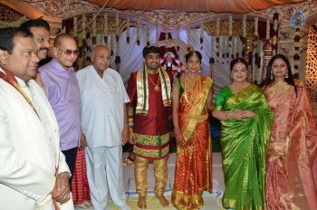 Celebrities at Sri Divya and Sai Nikhilesh Wedding 1 - 31 of 62