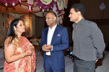 Celebrities at Sri Divya and Sai Nikhilesh Wedding 1 - 37 of 62