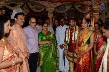 Celebrities at Sri Divya and Sai Nikhilesh Wedding 2 - 10 of 84