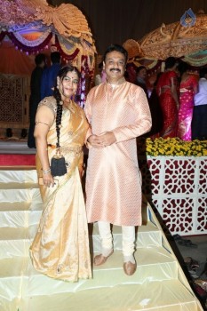 Celebrities at Sri Divya and Sai Nikhilesh Wedding 2 - 36 of 84