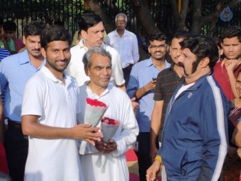 Celebrities at Yoga Day Celebrations - 13 of 23