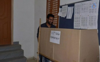 Celebrities Cast Their Votes in GHMC Elections 2 - 19 of 41