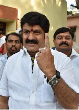 Celebrities Cast Their Votes in GHMC Elections 2 - 27 of 41