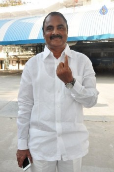 Celebrities Cast Their Votes in GHMC Elections 2 - 30 of 41