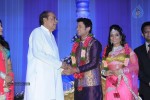 Celebs at Raja Wedding Reception - 138 of 148