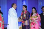 Celebs at Raja Wedding Reception - 54 of 148