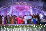 Celebs at Raja Wedding Reception - 102 of 148