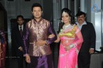 Celebs at Raja Wedding Reception - 115 of 148