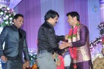 Celebs at Raja Wedding Reception - 126 of 148