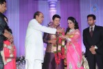 Celebs at Raja Wedding Reception - 130 of 148