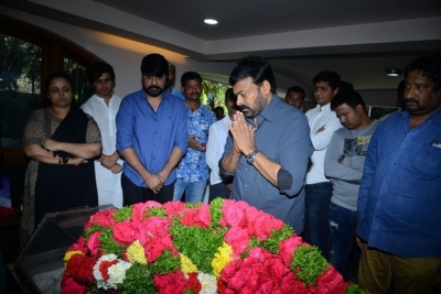 Celebs Pay Homage to Srikath Father - 25 of 36