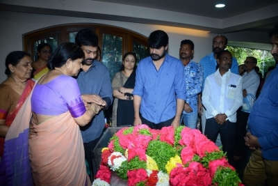 Celebs Pay Homage to Srikath Father - 31 of 36