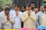 Chandrababu Naidu at NTR Ghat - 14 of 15